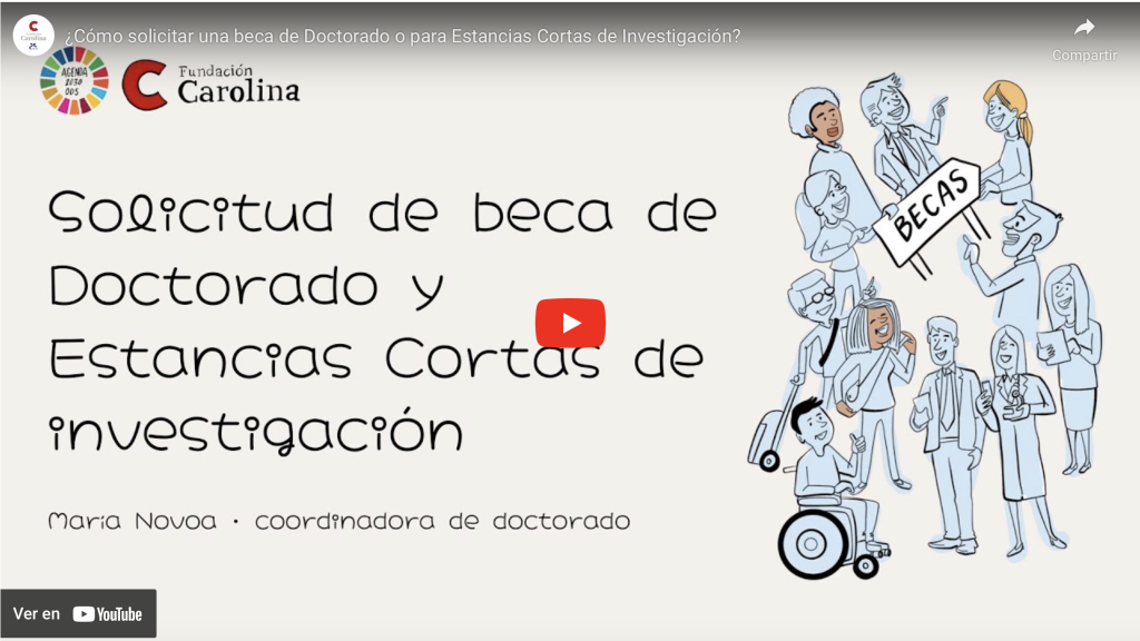 Becas fundacion carolina